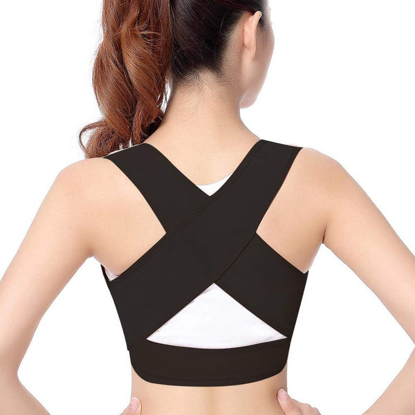 Posture Corrector Back Brace, Comfortable Shoulder Strap Hunchback Correction Belt Spine Support for Adult Men Women for Lower and Upper Back Pain
