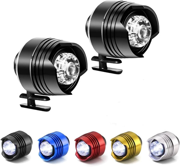 KKFlyFey 2 PCS Lights for Shoes, Shoes Charm Decoration Camping Accessories Clip on Shoes Headlight Flashlight Lights for Shoes (Black)